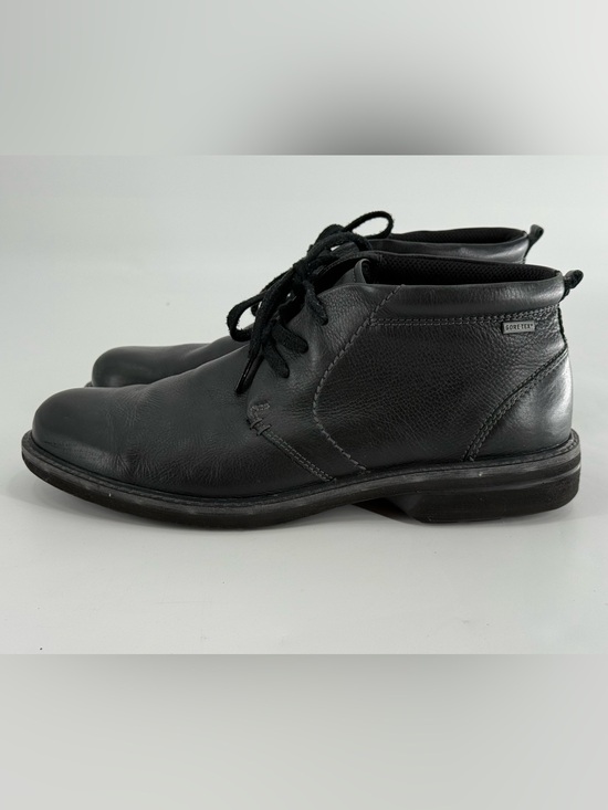 Ecco Other - Ecco Men's Lace Up Chukka Boots Black Leather Gore Tex 45 /   11-11.5